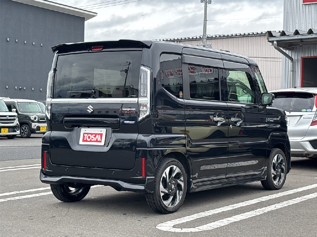 スズキ スペーシアカスタム 4WD HYBRID XSﾀｰﾎﾞ