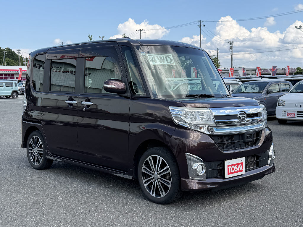 ダイハツ タントカスタム ｶｽﾀﾑRS ﾄｯﾌﾟｴﾃﾞｨｼｮﾝSA 4WD