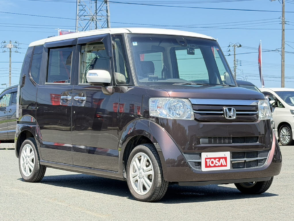 ホンダ Ｎ　ＢＯＸ 2ﾄｰﾝｶﾗｰｽﾀｲﾙ GﾀｰﾎﾞLﾊﾟｯｹｰｼﾞ