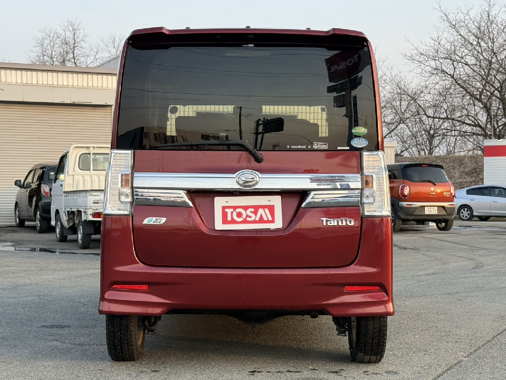 ダイハツ タントカスタム 4WD RS ｽﾏｰﾄｾﾚｸｼｮﾝSA