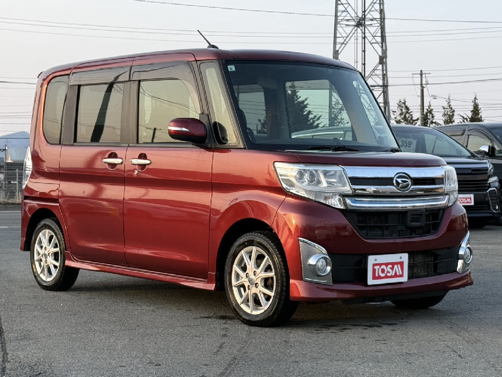 ダイハツ タントカスタム 4WD RS ｽﾏｰﾄｾﾚｸｼｮﾝSA