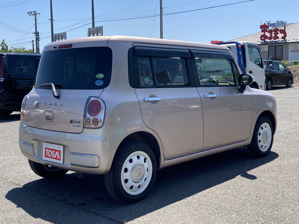 スズキ ラパン ｼｮｺﾗX ｽﾏﾎ連携ﾅﾋﾞ装着車 4WD