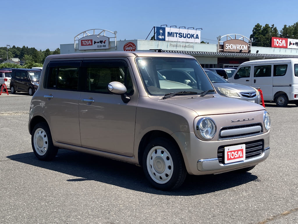 スズキ ラパン ｼｮｺﾗX ｽﾏﾎ連携ﾅﾋﾞ装着車 4WD