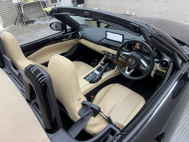マツダ ロードスター Ｓ　レザーパッケージ　Ｖセレクション