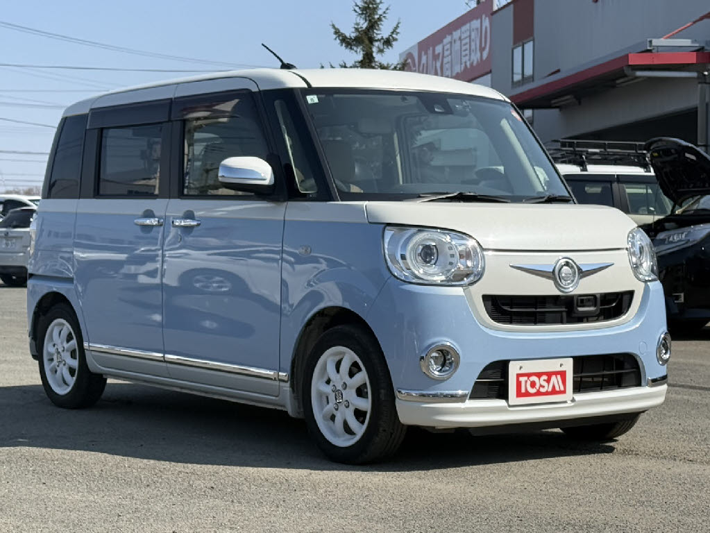 ダイハツ ムーヴキャンバス 4WD GﾒｲｸｱｯﾌﾟSAⅡ