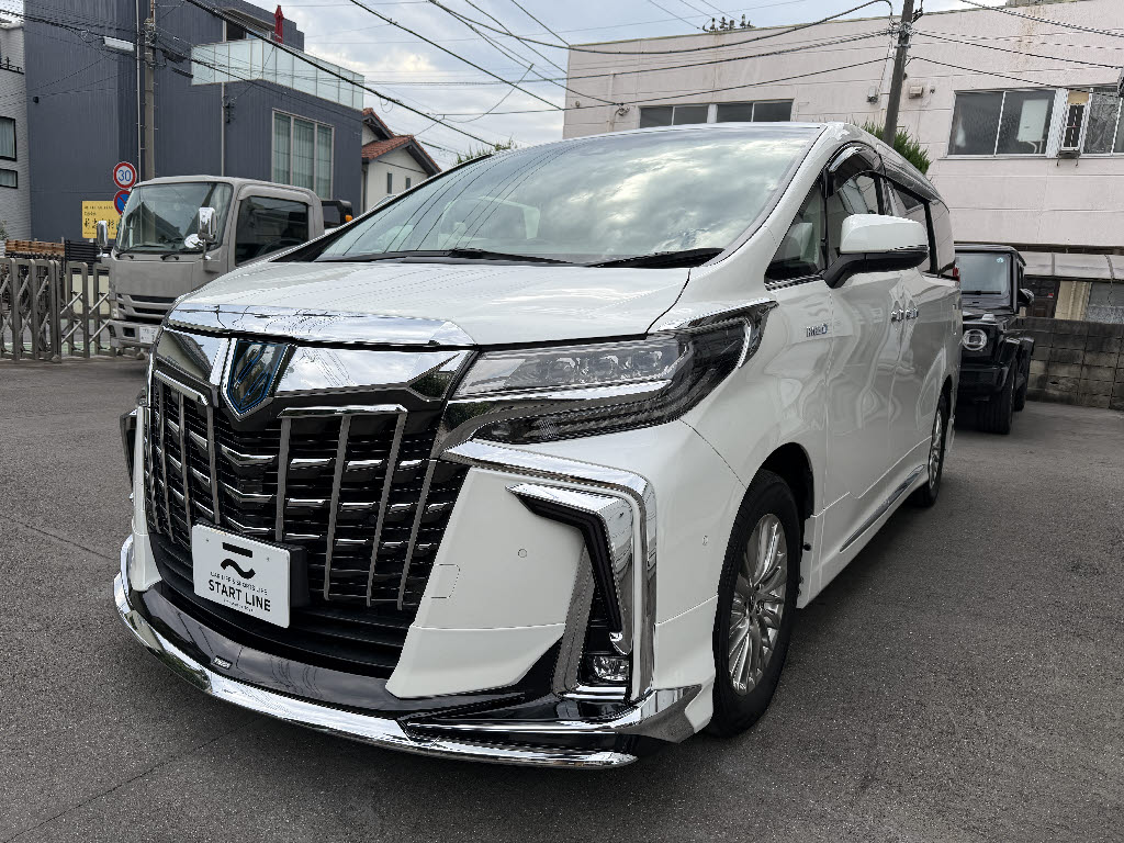 トヨタ ｱﾙﾌｧｰﾄﾞ ﾊｲﾌﾞﾘｯﾄﾞ SR　Cパッケージ　JBLリヤエンター