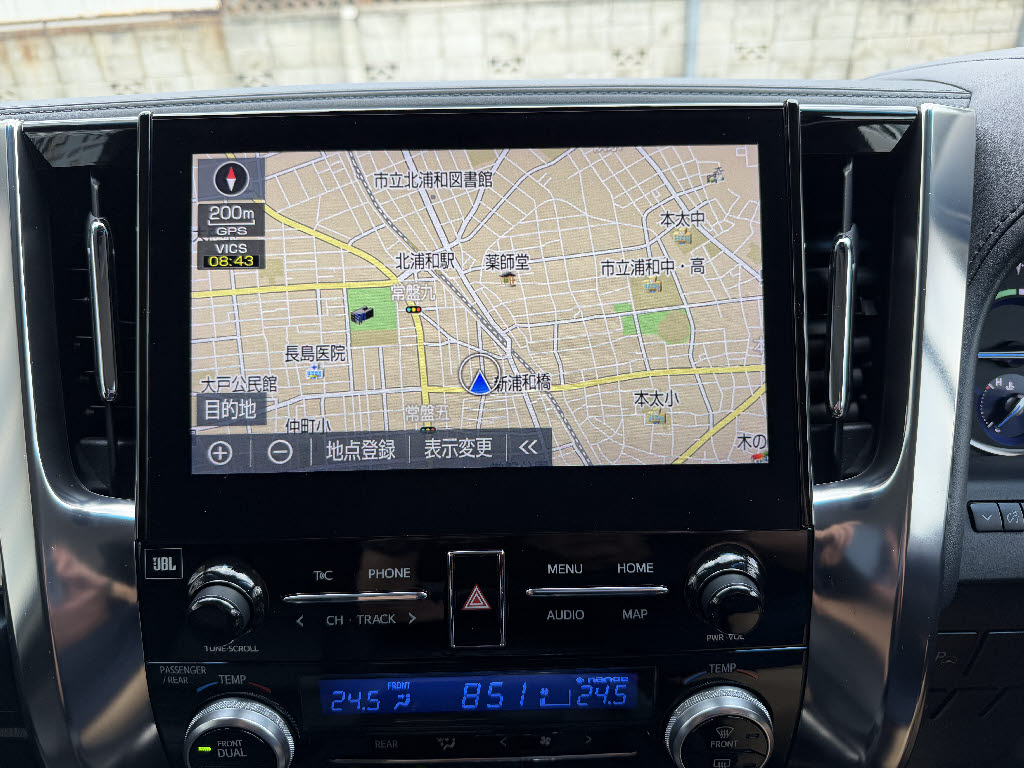 トヨタ ｱﾙﾌｧｰﾄﾞ ﾊｲﾌﾞﾘｯﾄﾞ SR　Cパッケージ　JBLリヤエンター