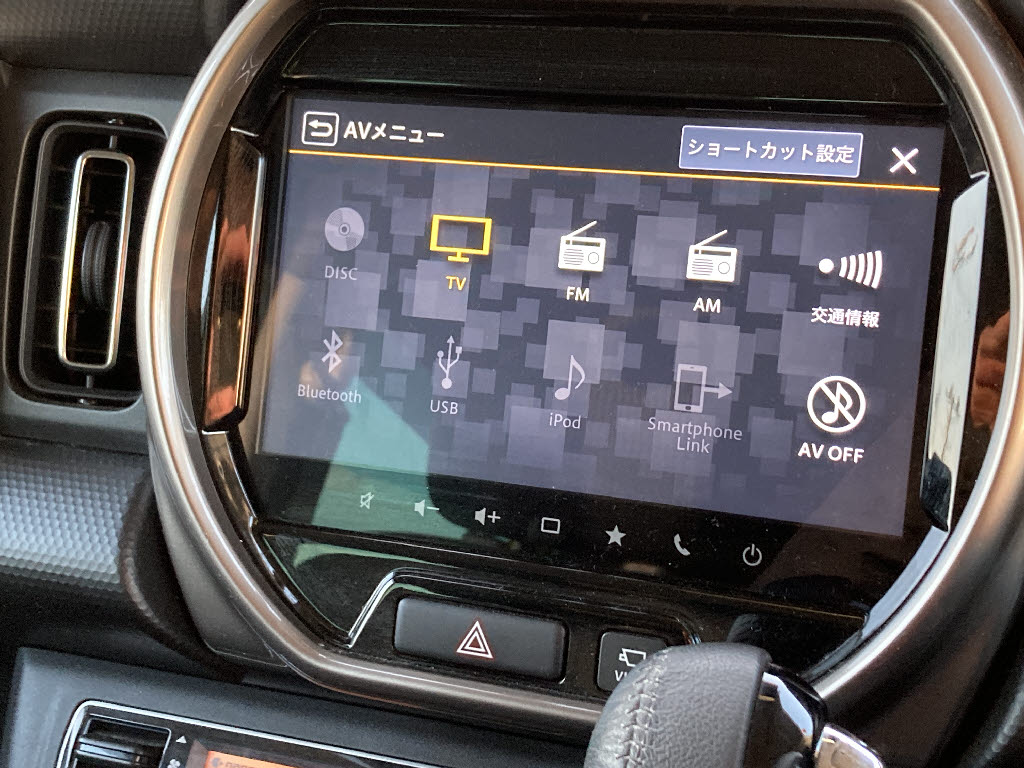 スズキ ハスラー 4WDJｽﾀｲﾙⅡﾀｰﾎﾞ 全方位ﾓﾆﾀｰ付ﾒﾓﾘｰﾅﾋﾞ装着車