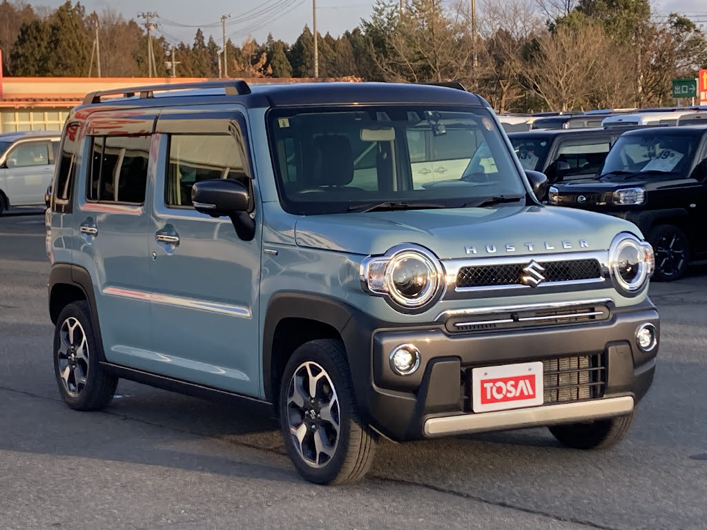 スズキ ハスラー 4WDJｽﾀｲﾙⅡﾀｰﾎﾞ 全方位ﾓﾆﾀｰ付ﾒﾓﾘｰﾅﾋﾞ装着車