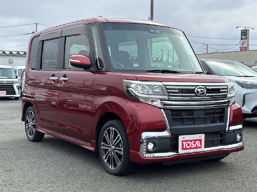 ダイハツ タントカスタム 4WDｶｽﾀﾑRSﾄｯﾌﾟｴﾃﾞｨｼｮﾝSAⅢ