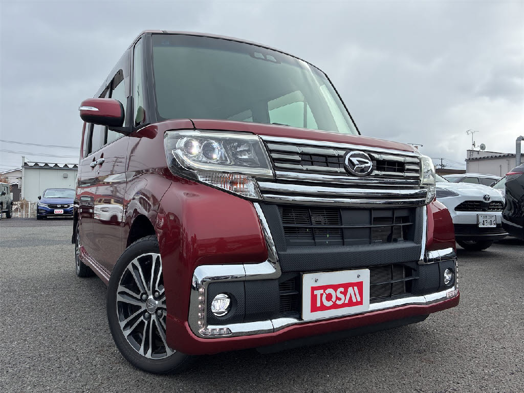 ダイハツ タントカスタム 4WDｶｽﾀﾑRSﾄｯﾌﾟｴﾃﾞｨｼｮﾝSAⅢ