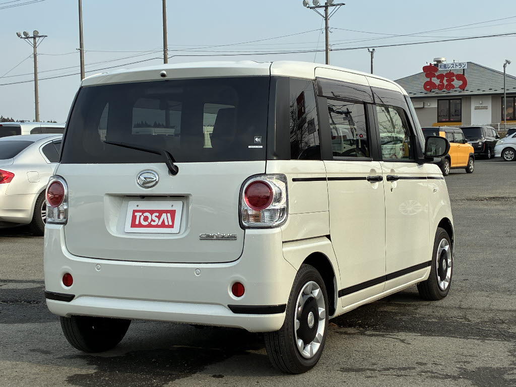 ダイハツ ムーヴキャンバス GﾌﾞﾗｯｸｱｸｾﾝﾄVS SA3 4WD