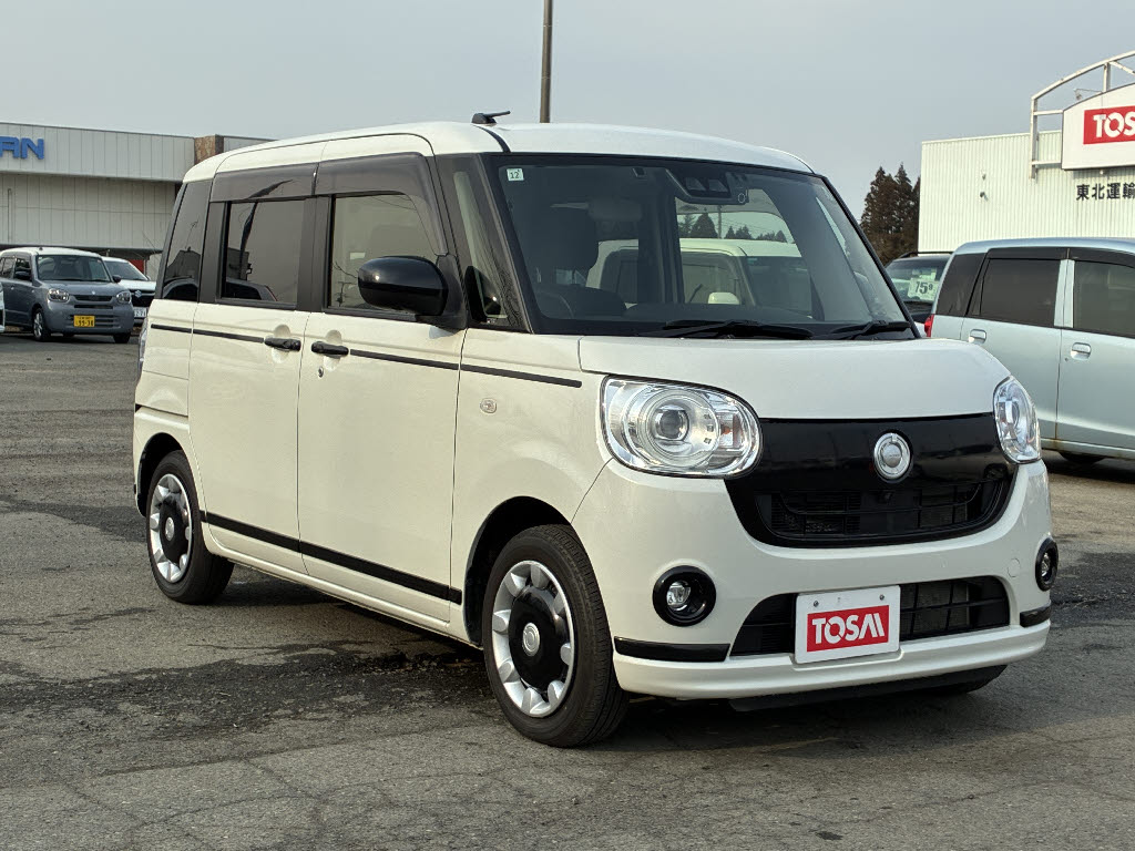 ダイハツ ムーヴキャンバス GﾌﾞﾗｯｸｱｸｾﾝﾄVS SA3 4WD