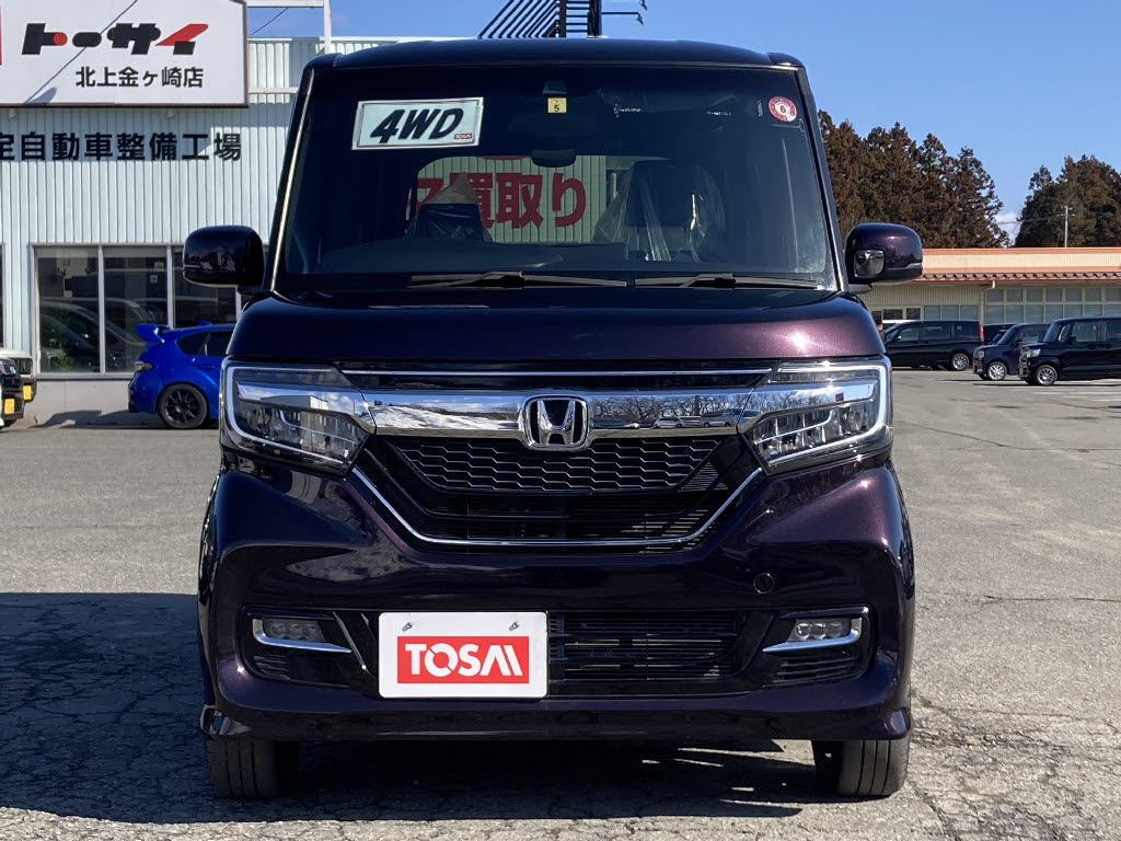 ホンダ Ｎ　ＢＯＸカスタム 4WD G Lﾀｰﾎﾞﾎﾝﾀﾞｾﾝｼﾝｸﾞ