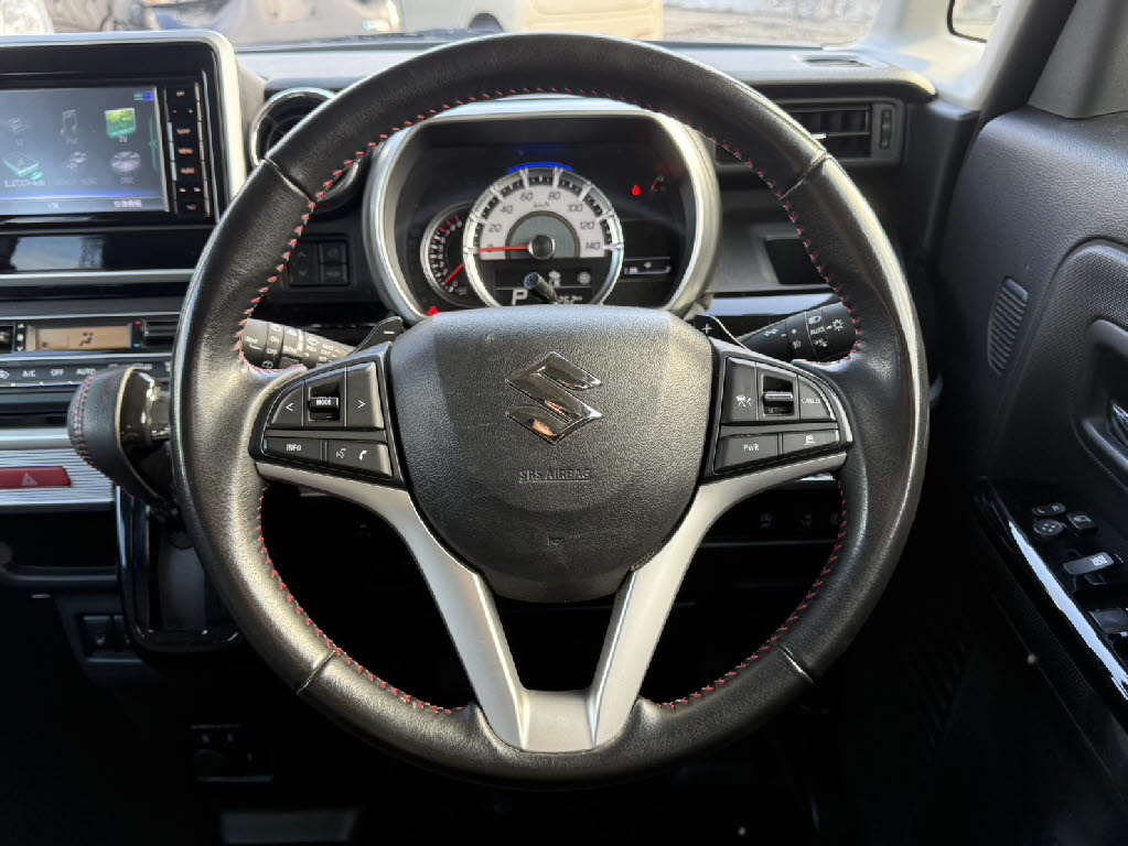 スズキ スペーシアカスタム ﾊｲﾌﾞﾘｯﾄﾞXS ﾀｰﾎﾞ