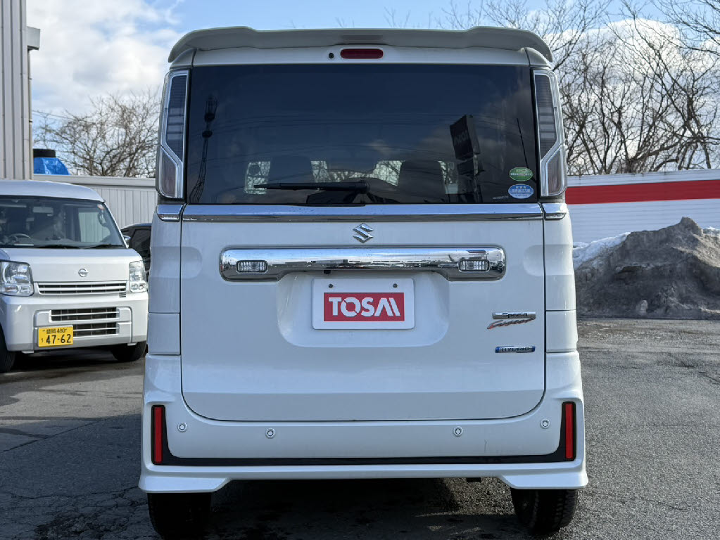 スズキ スペーシアカスタム ﾊｲﾌﾞﾘｯﾄﾞXS ﾀｰﾎﾞ