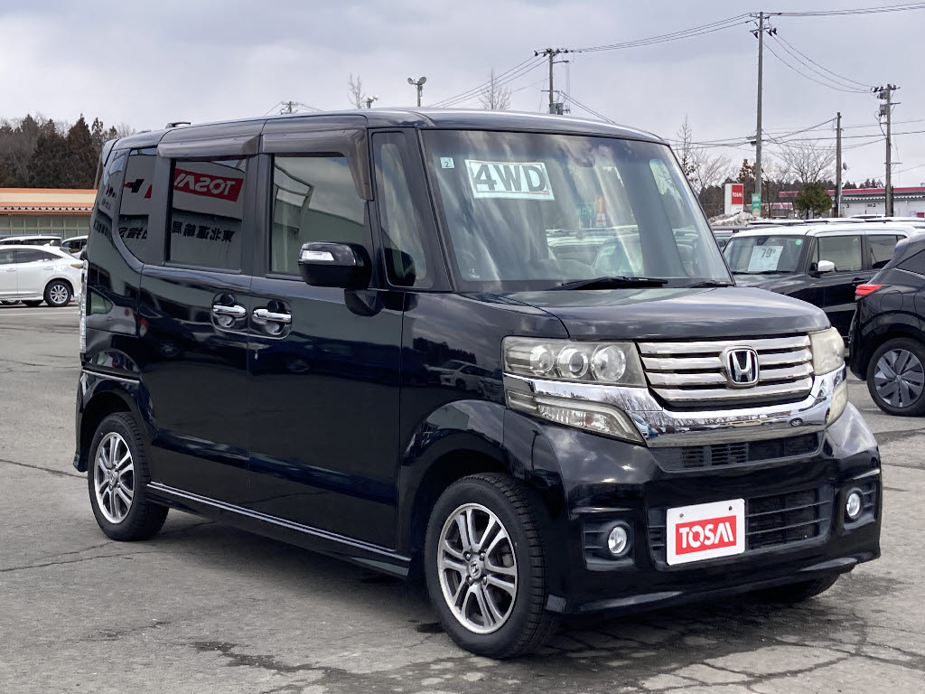 ホンダ Ｎ　ＢＯＸカスタム 4WD ｶｽﾀﾑ G SSパッケージ