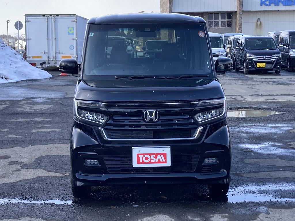 ホンダ Ｎ　ＢＯＸカスタム Lﾀｰﾎﾞｽﾀｲﾙﾌﾟﾗｽﾌﾞﾗｯｸ