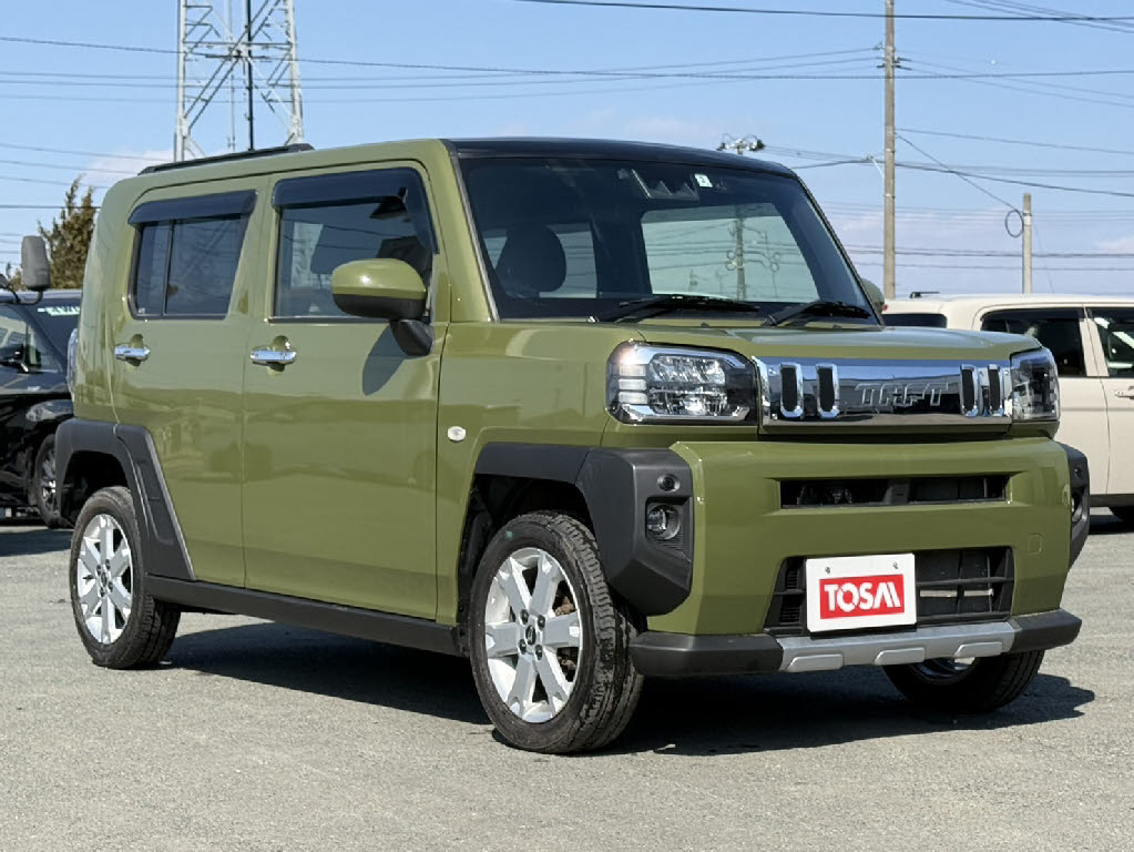 ダイハツ タフト Gﾀｰﾎﾞ ｸﾛﾑﾍﾞﾝﾁｬｰ 4WD