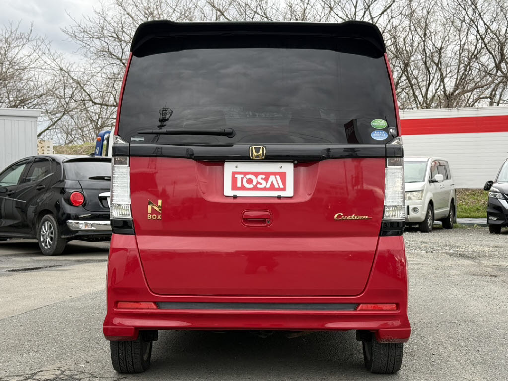ホンダ Ｎ　ＢＯＸカスタム ﾀｰﾎﾞSSﾊﾟｯｹｰｼﾞ2ﾄｰﾝｶﾗｰｽﾀｲﾙ 4WD