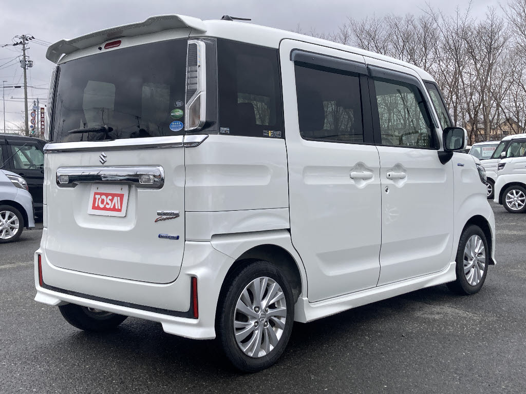 スズキ スペーシアカスタム ﾊｲﾌﾞﾘｯﾄﾞGS 4WD