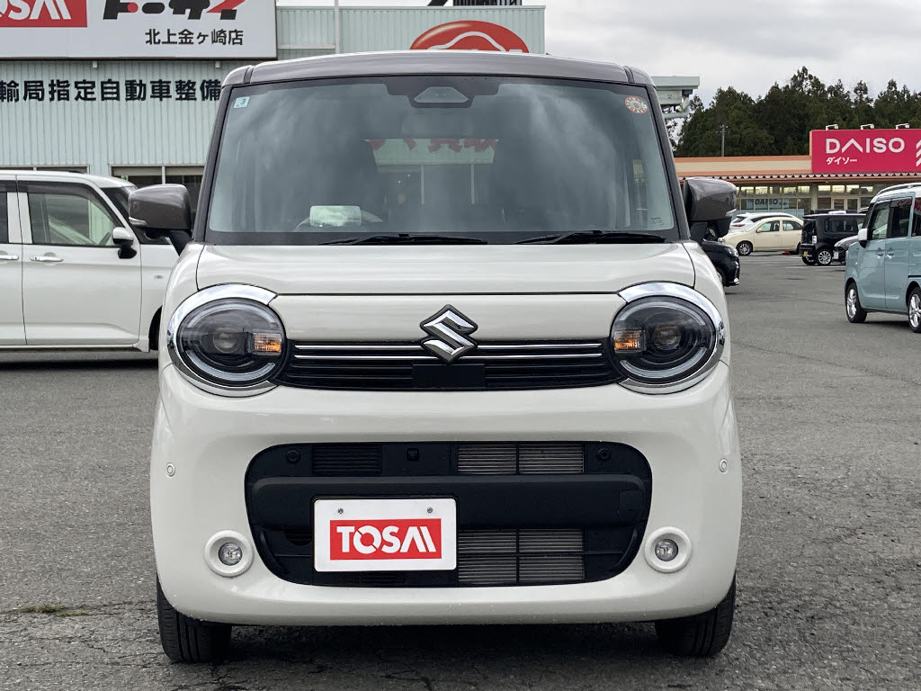 スズキ ワゴンＲスマイル ﾊｲﾌﾞﾘｯﾄﾞ X 全方位M付ﾅﾋﾞ 4WD