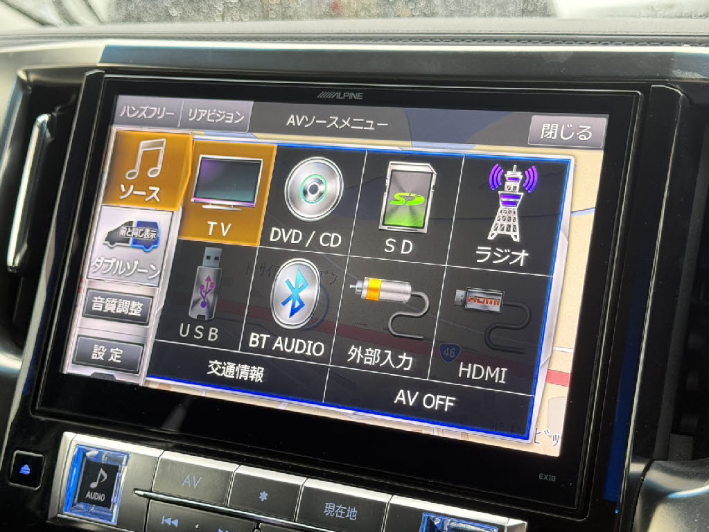 トヨタ アルファード 2.5SAﾊﾟｯｹｰｼﾞ 4WD