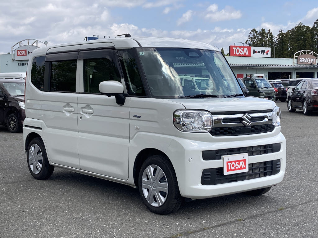 スズキ スペーシア ﾊｲﾌﾞﾘｯﾄﾞX 4WD