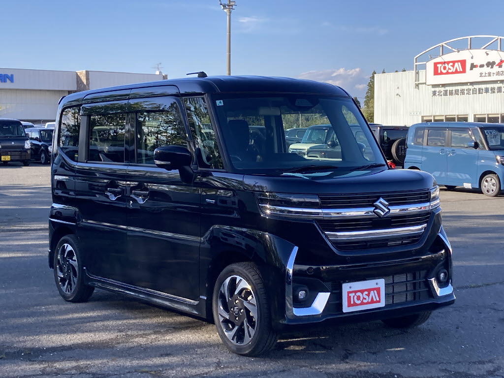 スズキ スペーシアカスタム ﾊｲﾌﾞﾘｯﾄﾞGS 4WD