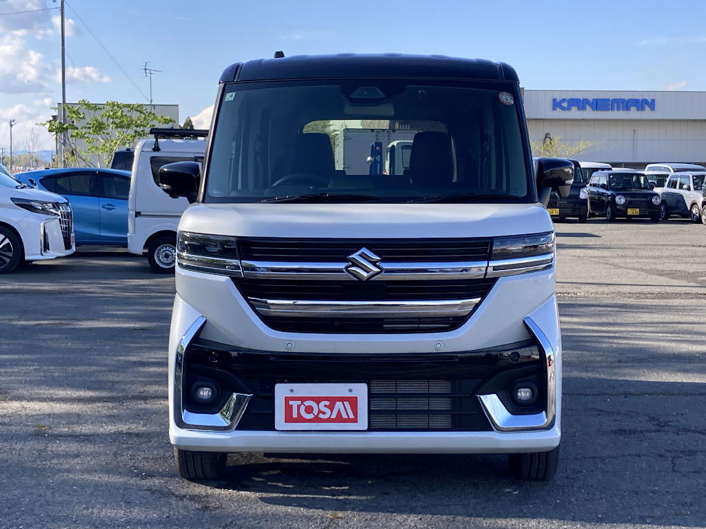 スズキ スペーシアカスタム ﾊｲﾌﾞﾘｯﾄﾞXS 4WD