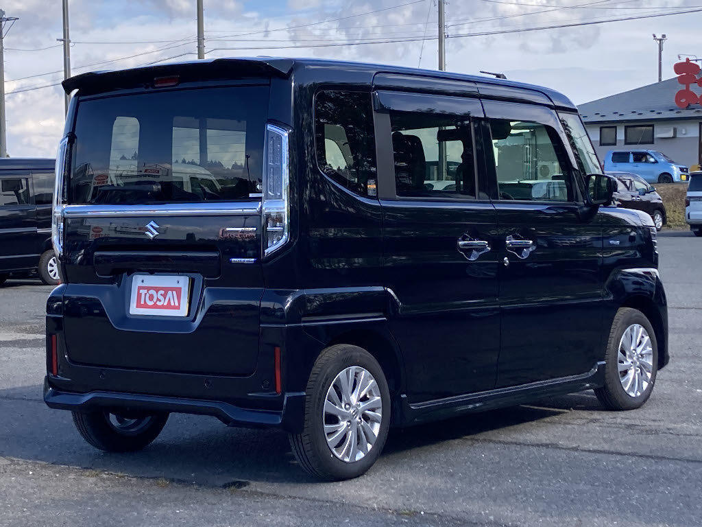 スズキ スペーシアカスタム ﾊｲﾌﾞﾘｯﾄﾞXSﾀｰﾎﾞ 4WD