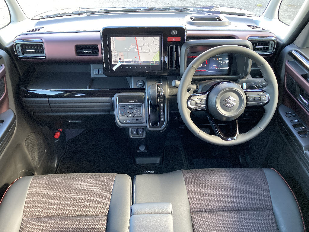 スズキ スペーシアカスタム ﾊｲﾌﾞﾘｯﾄﾞXSﾀｰﾎﾞ 4WD