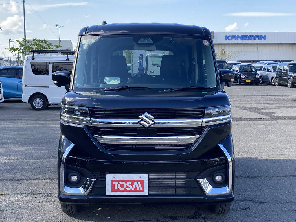 スズキ スペーシアカスタム ﾊｲﾌﾞﾘｯﾄﾞXSﾀｰﾎﾞ 4WD