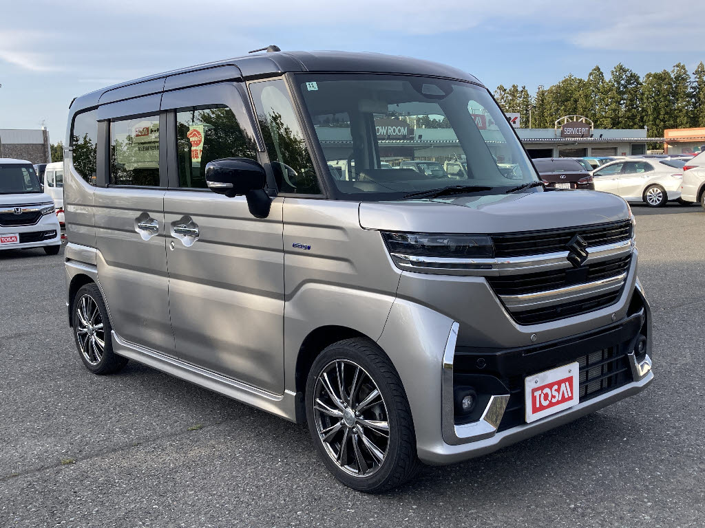 スズキ スペーシアカスタム HYBRID XSﾀｰﾎﾞ