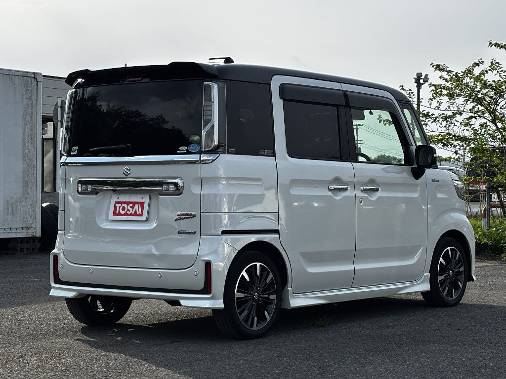 スズキ スペーシアカスタム ﾊｲﾌﾞﾘｯﾄﾞXS 4WD