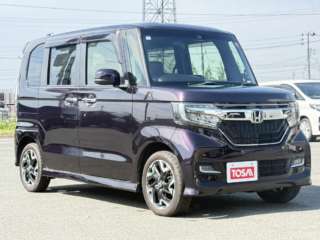 ホンダ Ｎ　ＢＯＸカスタム G・EXﾀｰﾎﾞﾎﾝﾀﾞｾﾝｼﾝｸﾞ