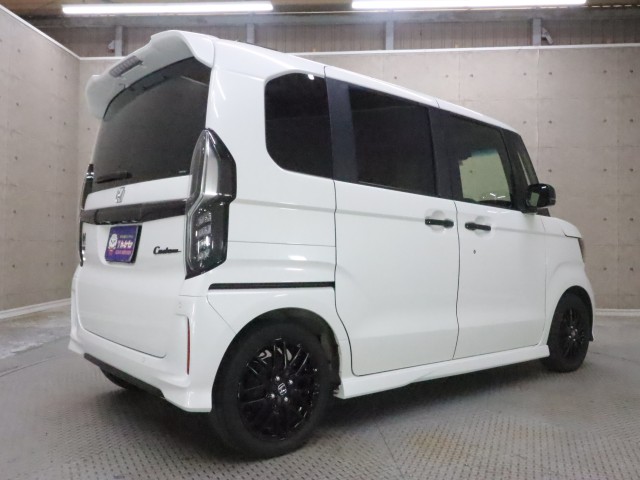 ホンダ Ｎ　ＢＯＸカスタム L・ﾀｰﾎﾞｽﾀｲﾙﾌﾟﾗｽﾌﾞﾗｯｸ