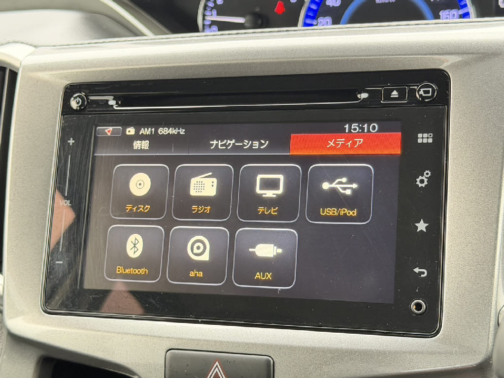 三菱 デリカＤ：２ ﾊｲﾌﾞﾘｯﾄﾞMZﾅﾋﾞﾊﾟｯｹｰｼﾞ 4WD