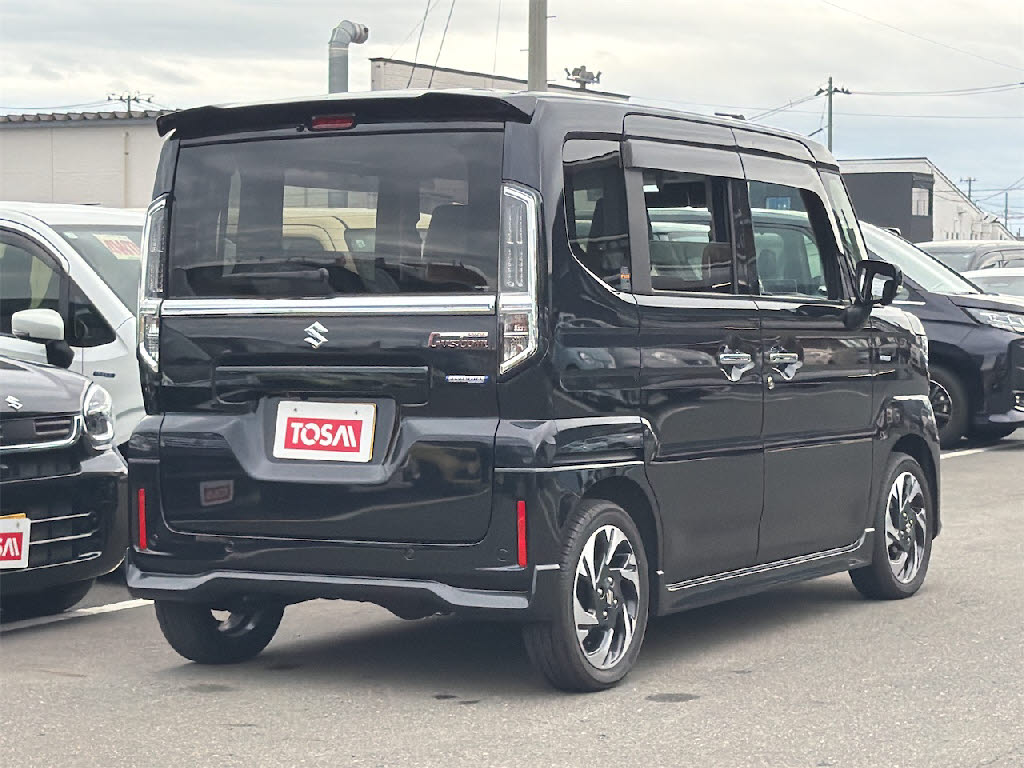 スズキ スペーシアカスタム ﾊｲﾌﾞﾘｯﾄﾞ XS