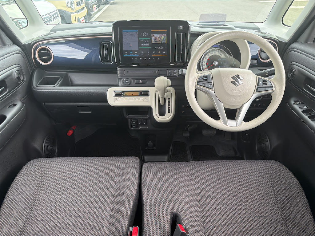スズキ ワゴンＲスマイル ﾊｲﾌﾞﾘｯﾄﾞSｾｰﾌﾃｨ+ﾊﾟｯｹｰｼﾞ 4WD