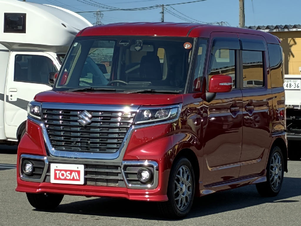 スズキ スペーシアカスタム ﾊｲﾌﾞﾘｯﾄﾞGS 4WD