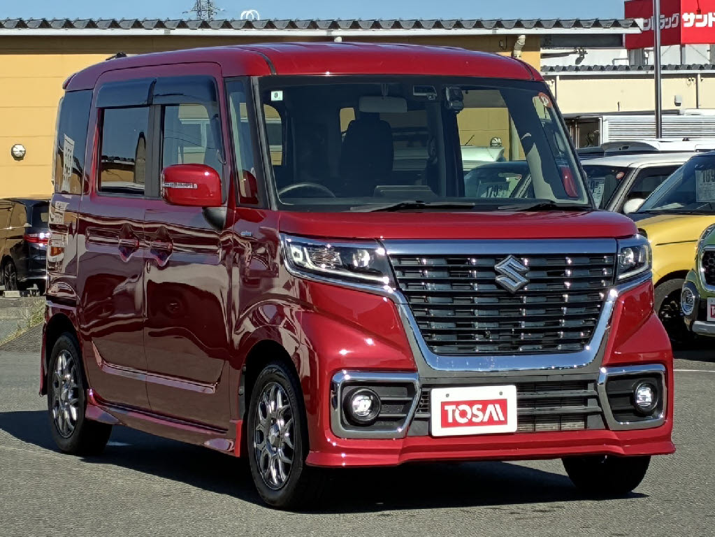 スズキ スペーシアカスタム ﾊｲﾌﾞﾘｯﾄﾞGS 4WD