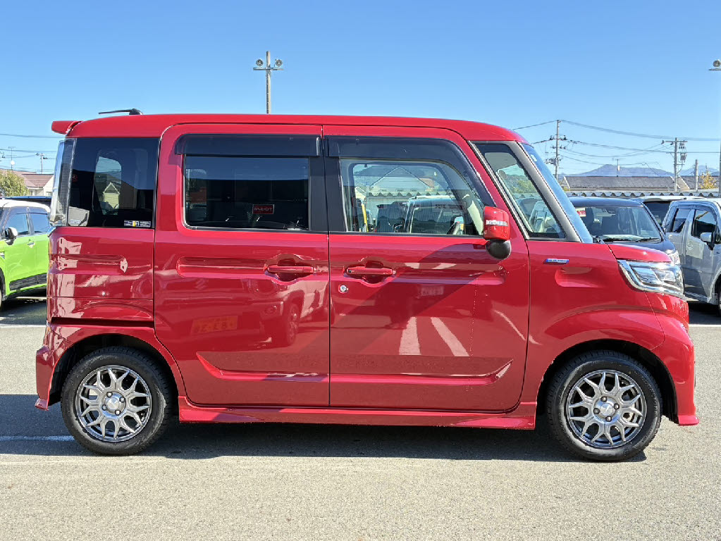 スズキ スペーシアカスタム ﾊｲﾌﾞﾘｯﾄﾞGS 4WD