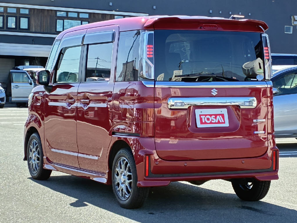 スズキ スペーシアカスタム ﾊｲﾌﾞﾘｯﾄﾞGS 4WD