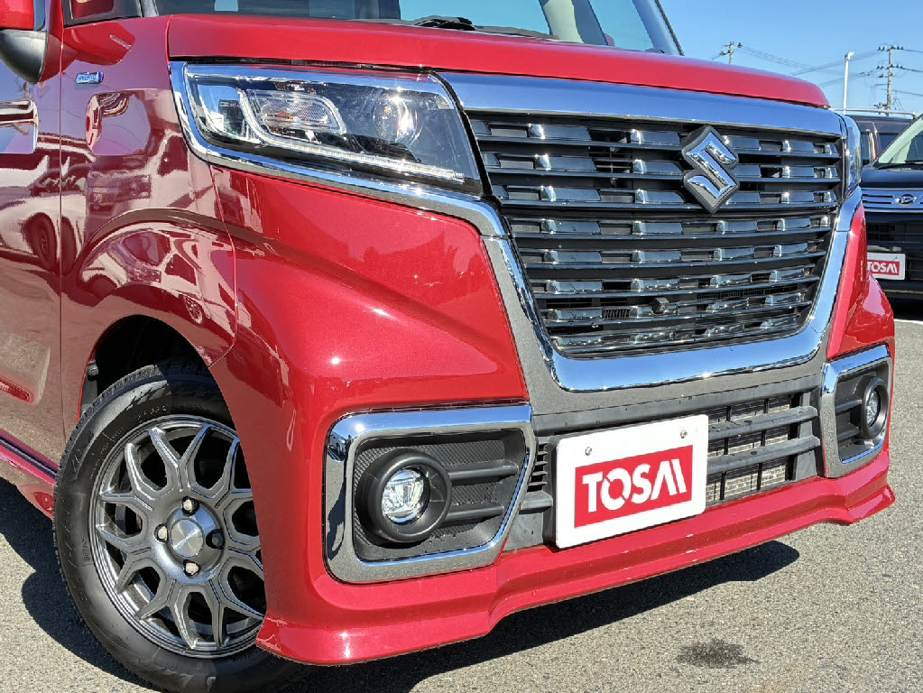 スズキ スペーシアカスタム ﾊｲﾌﾞﾘｯﾄﾞGS 4WD